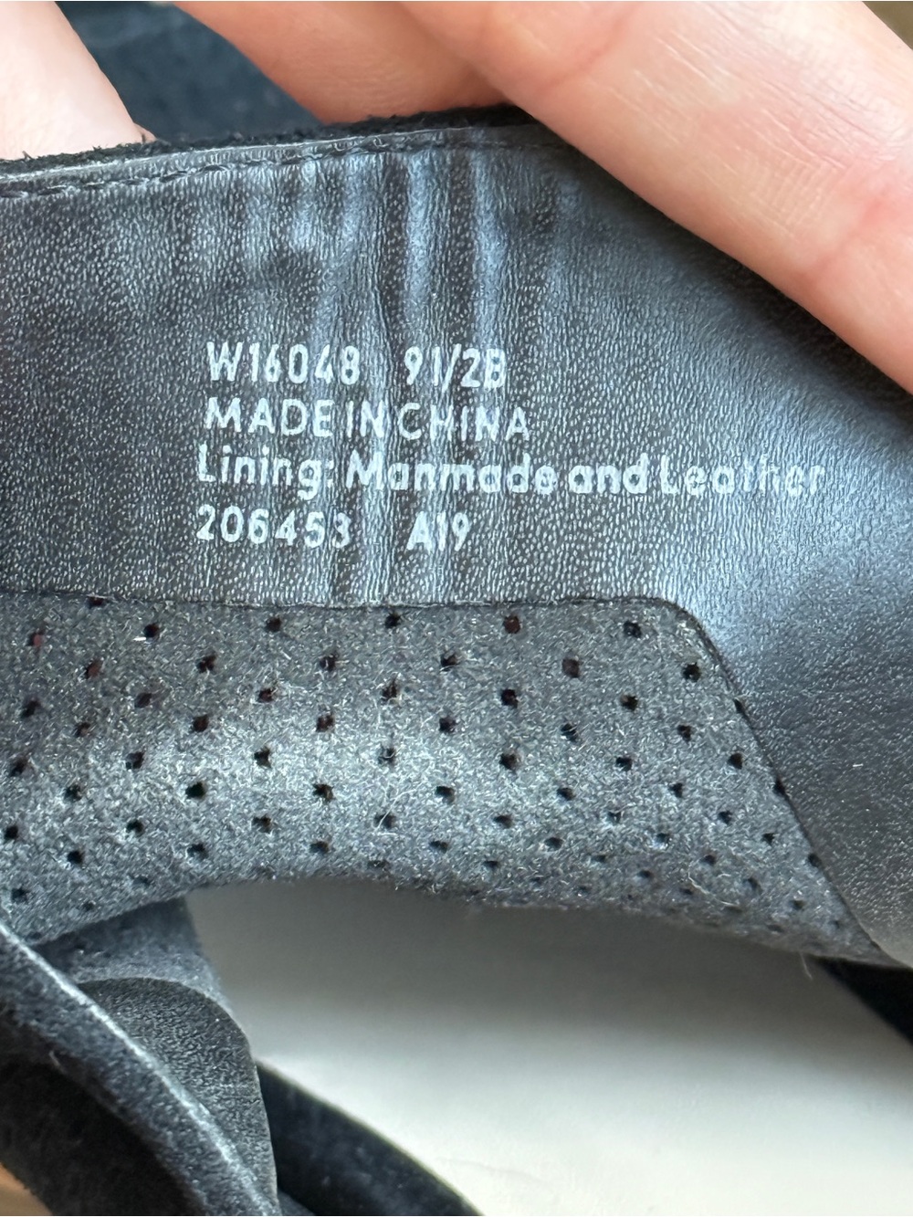 Cole Haan Callista Perforated Suede Slingback Bootie - Picture 5 of 5
